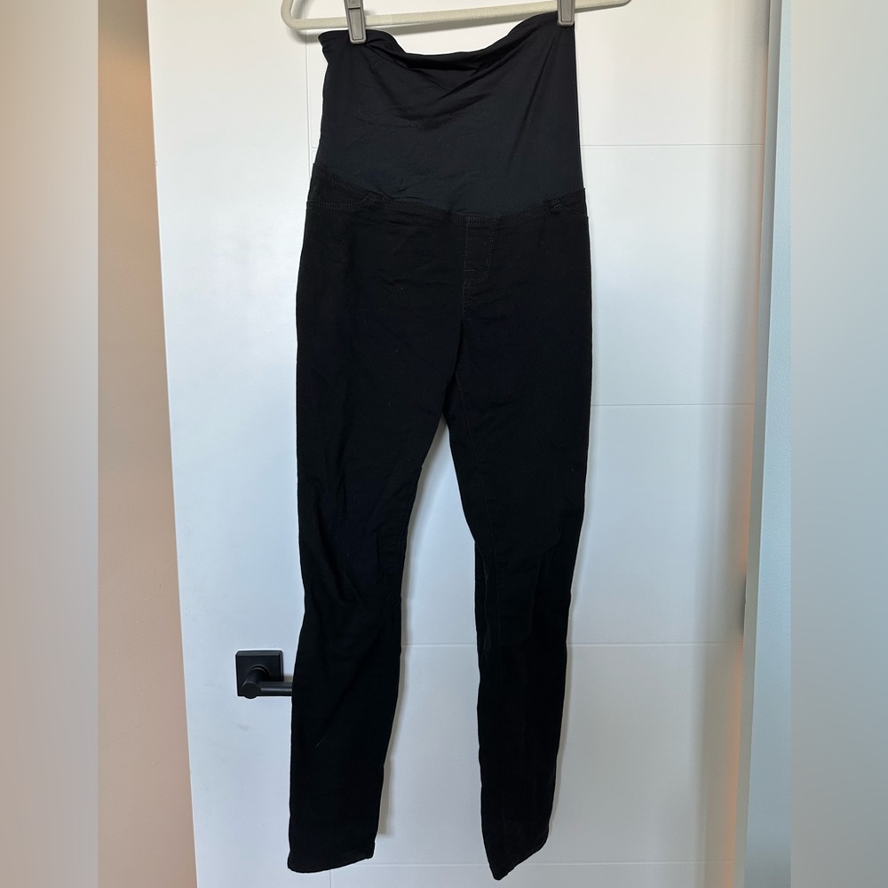 Isabel size 10 black maternity jeans